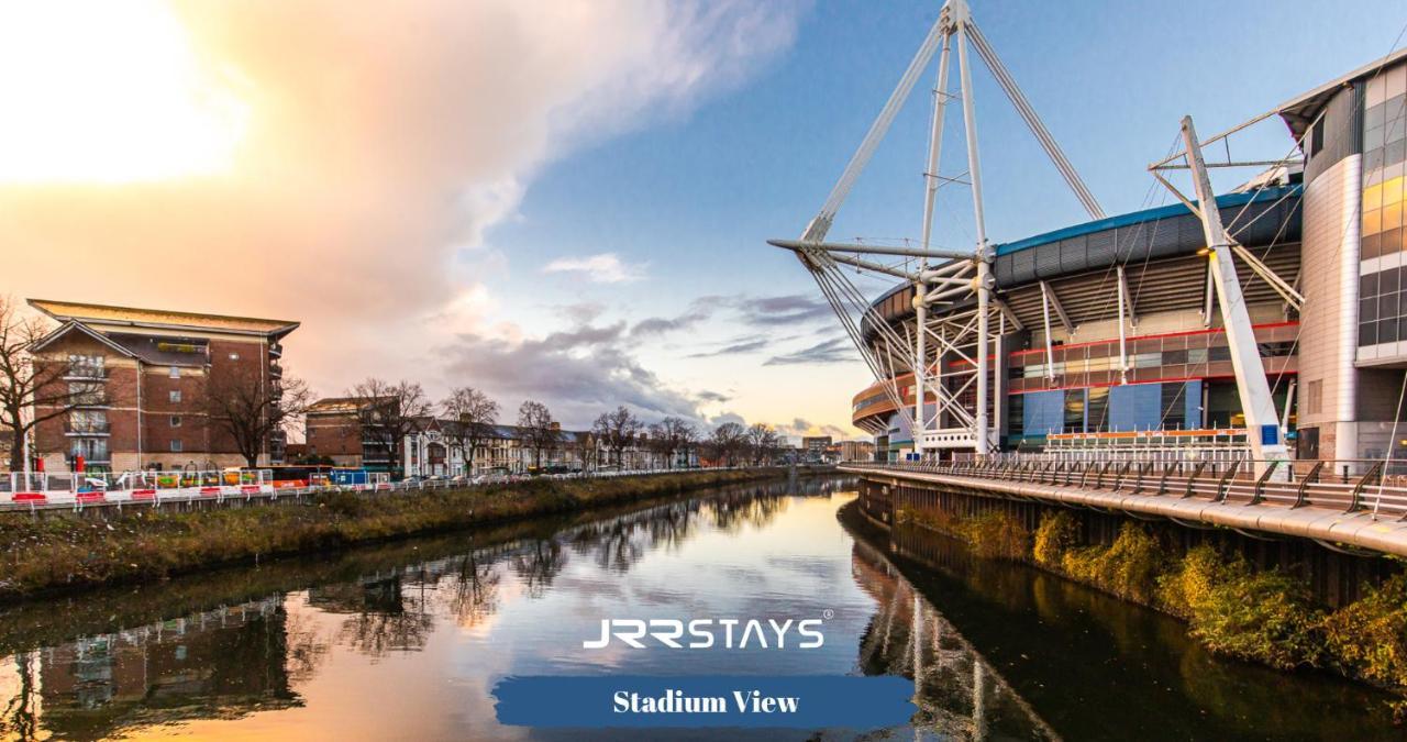 Cardiff Stylish 2 Bedroom Sleeps 6 Wi-Fi - Jrr Stays Εξωτερικό φωτογραφία