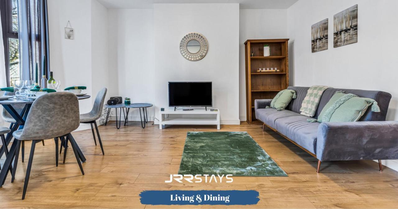 Cardiff Stylish 2 Bedroom Sleeps 6 Wi-Fi - Jrr Stays Εξωτερικό φωτογραφία